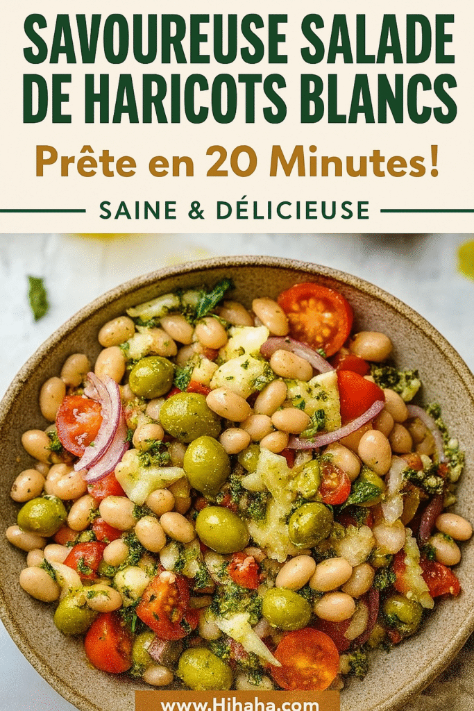 Salade Italienne aux Haricots Blancs