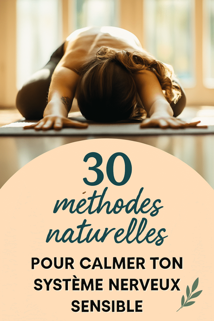 Femme en posture de relaxation, lumière chaude, atmosphère de calme et sérénité.